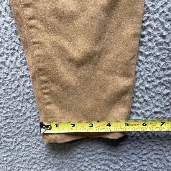 Tommy Hilfiger Pants Womens Size 14W Brown Gramercy Ankle Tapered - Picture 6 of 14